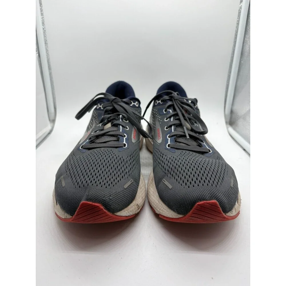 Brooks Adrenaline GTS 22 Sneaker Mens Size UK 9.5 Gray Blue Running 10.5
